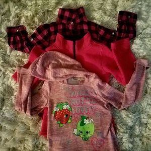 Girls sz 6 bundle warm long sleeves